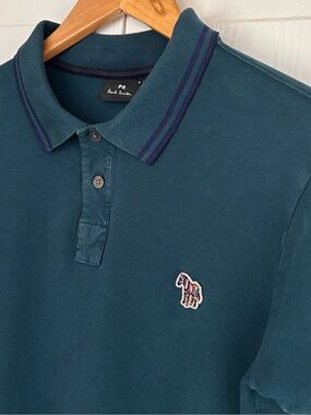 Paul Smith Men’s Size S Short Sleeve 100% Cotton Polo